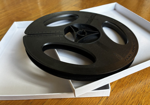 Super 400 film reel - ft, box