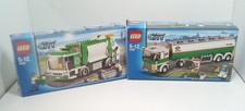 LEGO City Tanker Truck 3180 and Garbage Truck 4430 Complete Set Instructions