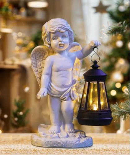 Solar garden statues outdoor - solar,