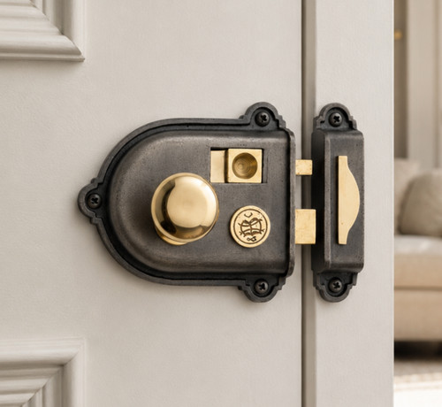 Cromwell rim lock small - rim,