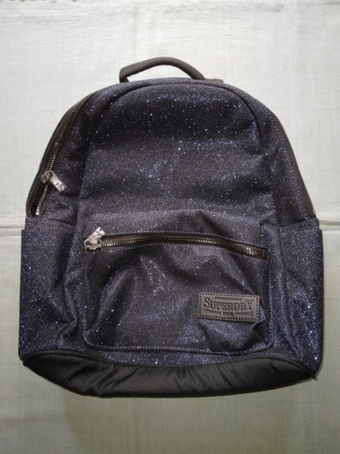 Superdry blue glitter rucksack - superdry,
