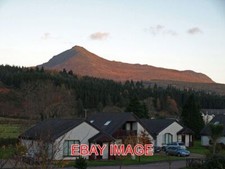 PHOTO  MORNING SUN ON GOATFELL