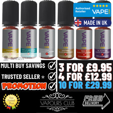 VAPEcom E-Liquid VIP | ORIGINAL VIP Eliquid Flavour Blends 70/30 | All Flavours
