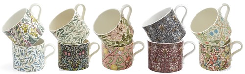 Spode morris mugs set of - spode,
