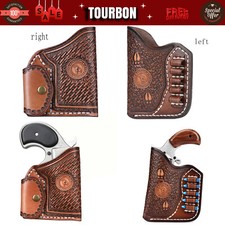 Tourbon Retro Leather Pocket