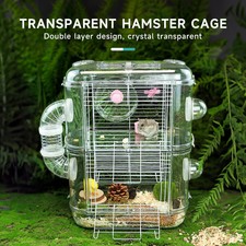 Hamster Mouse Cage with Food