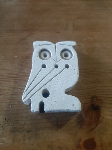 Hand carved stone - hand-carved, owl