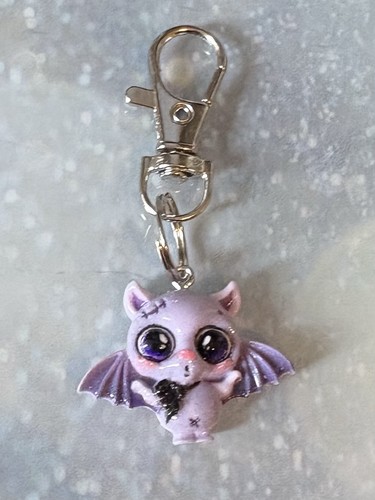 Cute purple bat acrylic - bat,