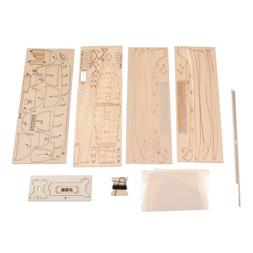 148 wooden boat - 1:148,