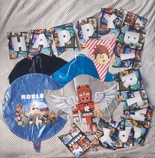 Roblox birthday banner x2