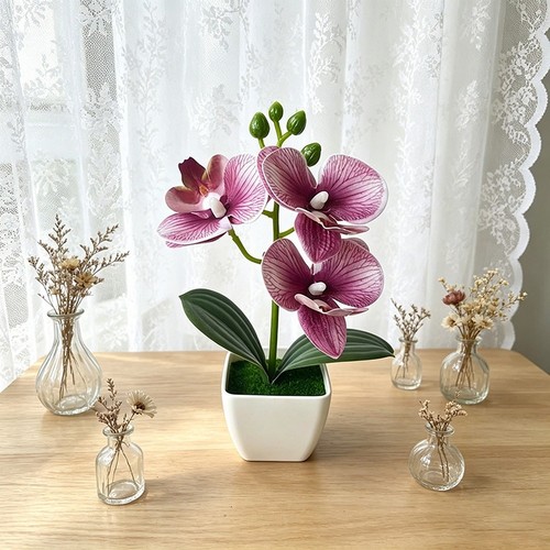 18cm artificial phalaenopsis - artificial,