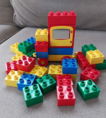 Lego duplo bulk lot bricks - lot, &