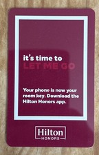 Hilton Hotel Room Key, RFID
