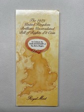 1989 Bill of Rights BUNC £2