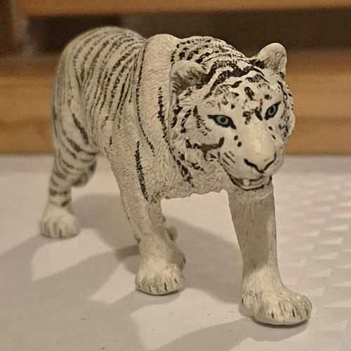 White tiger plastic - plastic, animal