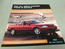 Feb 2002 FORD  FALCON AU UTE