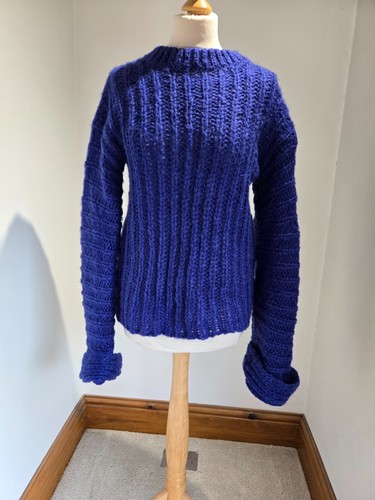 Topshop blue chunky knit - chunky,