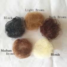 Pack of 3 Black Brown Blonde Hair Bun Nets Dancewear Equestrian Sport Cooking