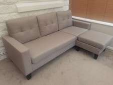 BRAND NEW beige sofa 