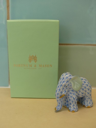 Herend blue white with pale - with,