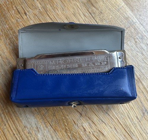 Vintage hohner blues harp - vintage,