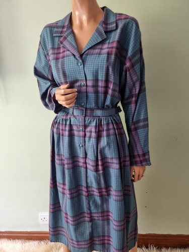 Vintage 1980s blue purple - 1980s,