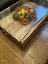 John Lewis west elm Industrial Storage Box Frame Coffee Table RRP£599 (4637)