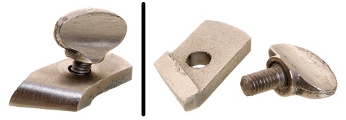 Orig left cap iron screw - orig.,