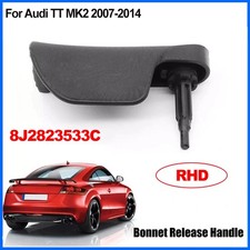 black bonnet release handle
