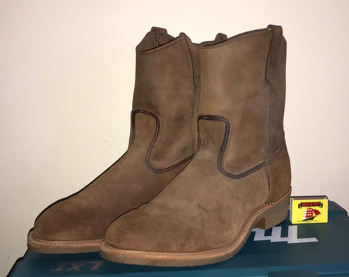 Red wing 8255 pecos steel - red, toe