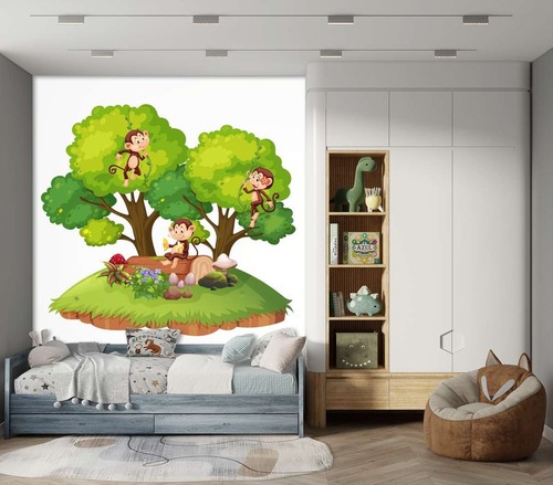 Fleece photo wallpaper mural