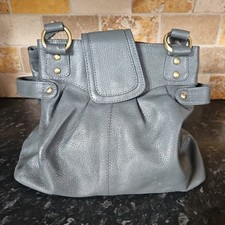 Ladies Tommy & Kate Grey Leather Handbag