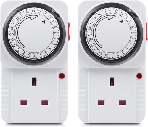 Plug timer hour - plug, white