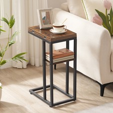 Foldable End Table C Shaped