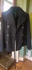 Ladies Marks & Spencers Navy Blue Jacket Size 12 #style # Winterjacket