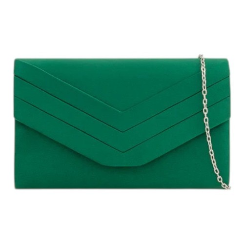 Ladies suede envelope clutch - ladies,
