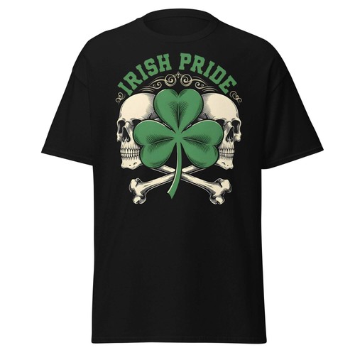 Irish pride skull and - irish, shamrock