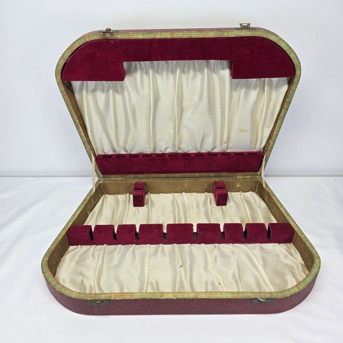 Vintage cutlery box empty - cutlery, no