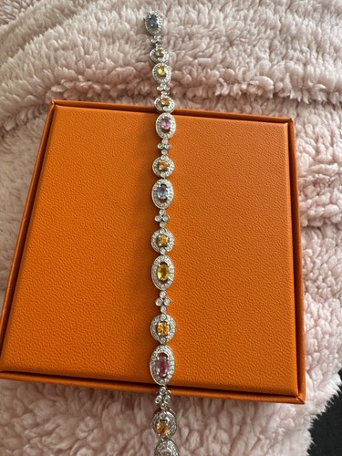 Multi coloured sapphire - multi, and