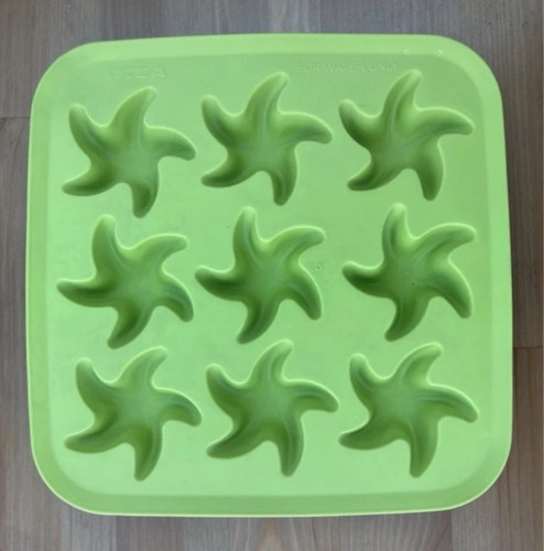 Ikea silicone starfish ice - silicone,