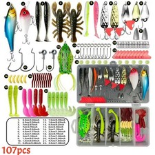107PCS Fishing Lures Kit