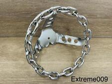 *New Chrome CHAIN Lowrider Bike Steering Wheel Classic Bicycle Cruiser
