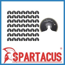 50 x Spartacus 88mm Diamond Coated Multitool Segment Saw Cutting Blades