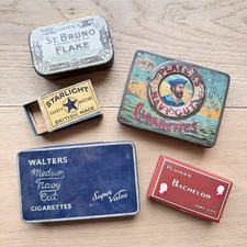 Vintage Cigarette Tins St