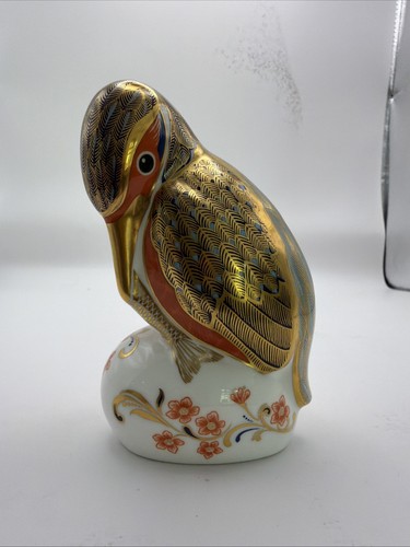 Royal crown derby kingfisher - royal,