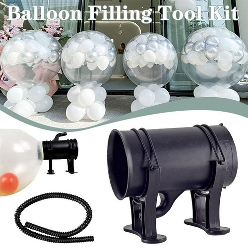Black durable balloon stuffing - black,