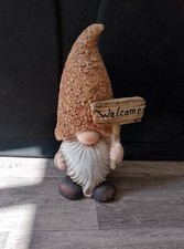 Latex and Fiberglass mould Large welcome gnome! Made to order.