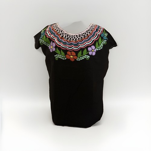 Mexican embroidered top - top, blouse
