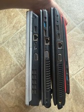 4 laptops untested for parts