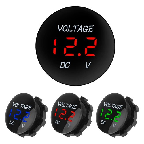 12v led digital - 12v, voltmeter
